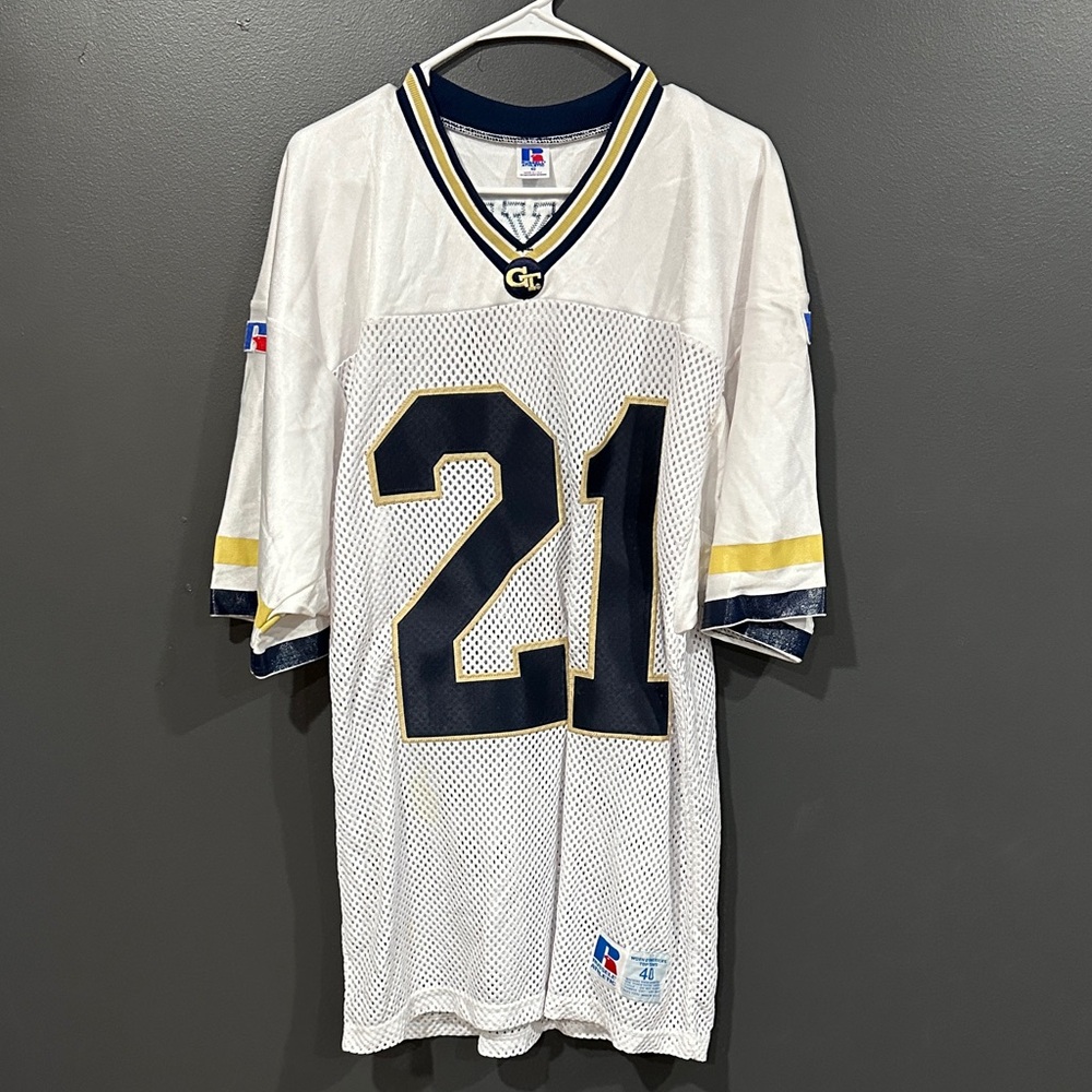 Autographed Georgia Teach Johnathan Dwyer Jersey